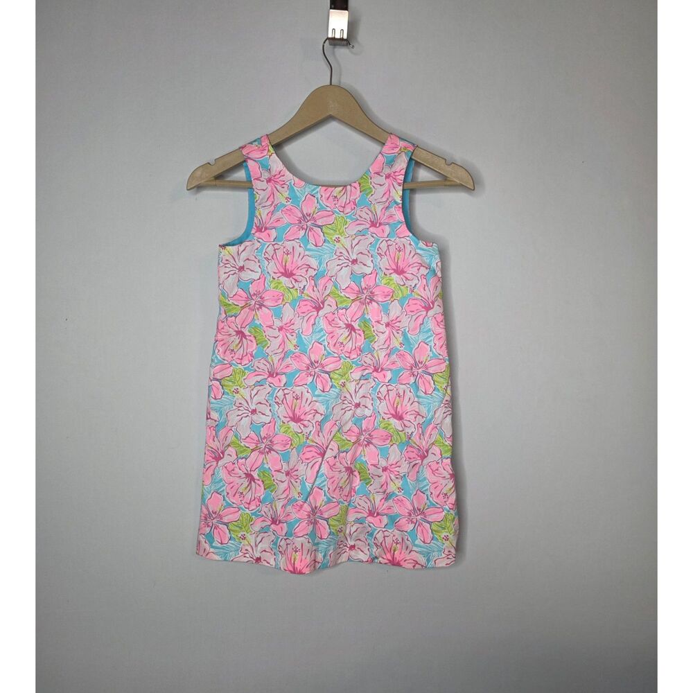 Tommy Bahama Girls Tropical Floral Shift Dress – Size 7